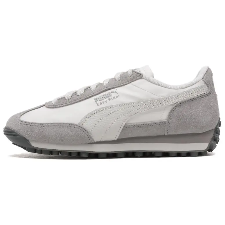 PUMA Easy Rider Low top Casual Shoes Unisex Gray White