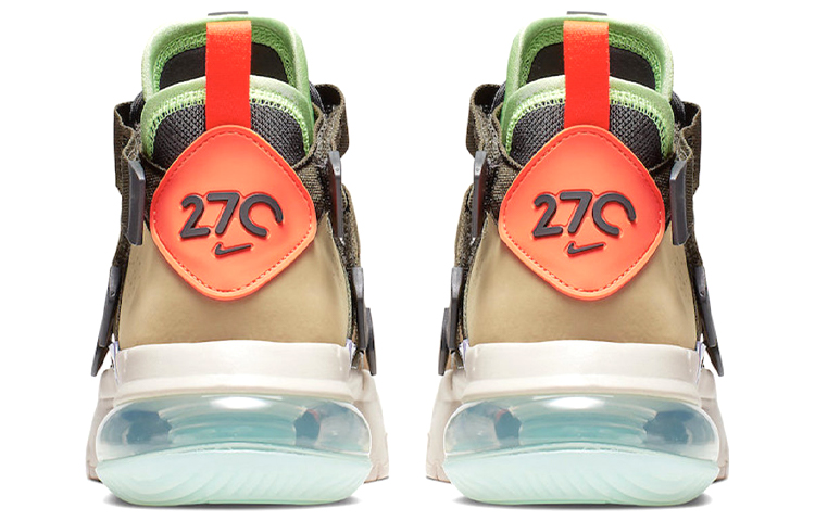 Мужские кроссовки Nike Air Edge 270 (серо-коричневые) — фото 5