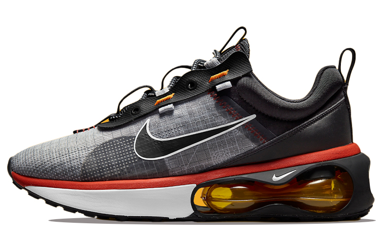 Мужские кроссовки Nike Air Max 2021 Triple-Black (черный / серый / красный)