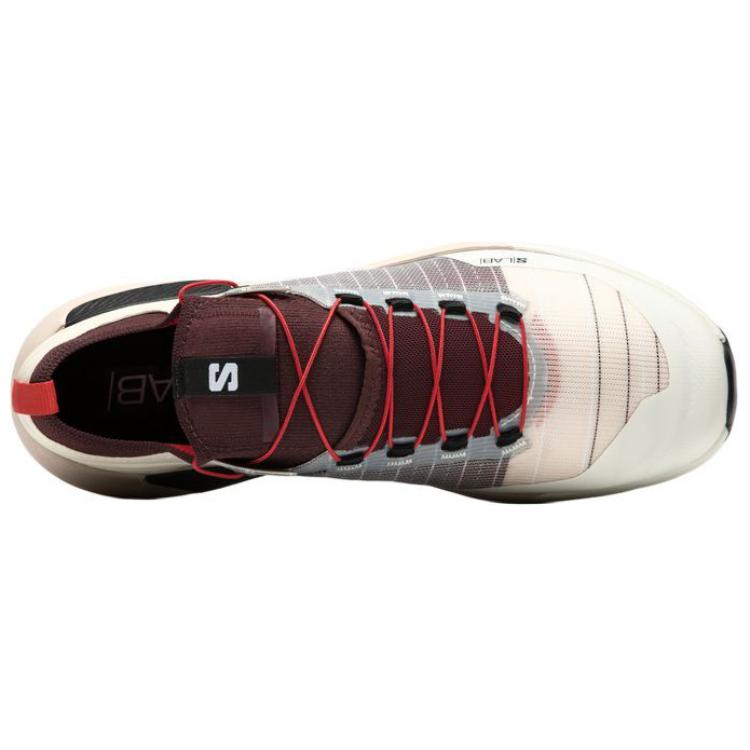 SALOMON S/LAB GENESIS Trail Running Shoes Unisex Beige Gray