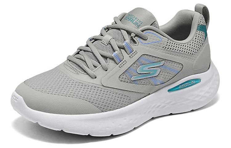 Skechers Mesh, Textile Cushioning Breathable Low top Casual Running Shoes Women’s Gray Green