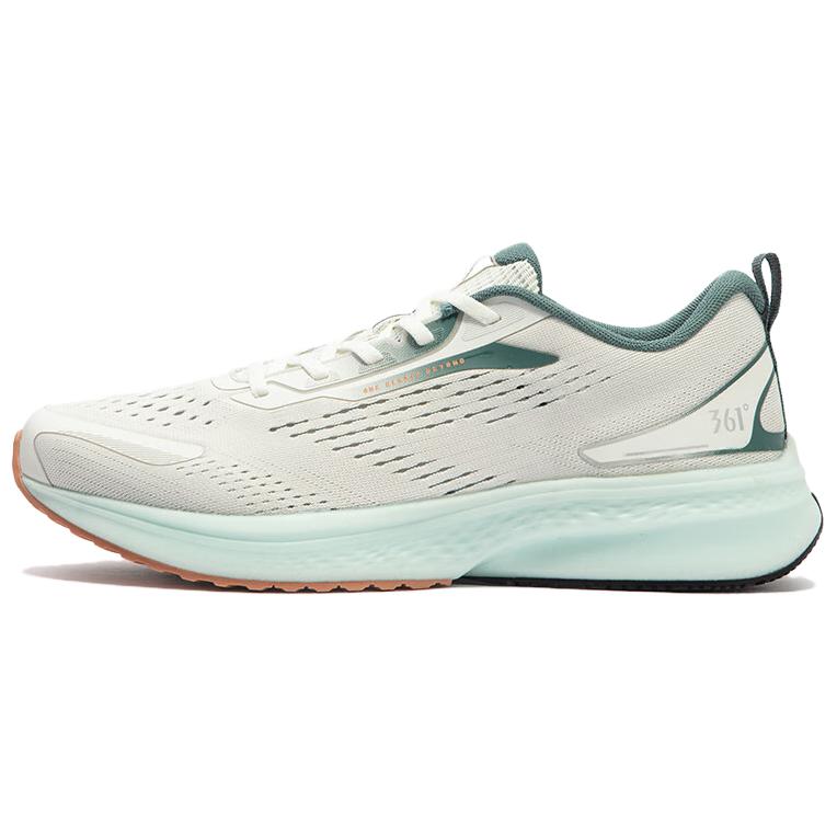 361° Cushioning, Wear Resistant Low top Running Shoes Men’s White Green