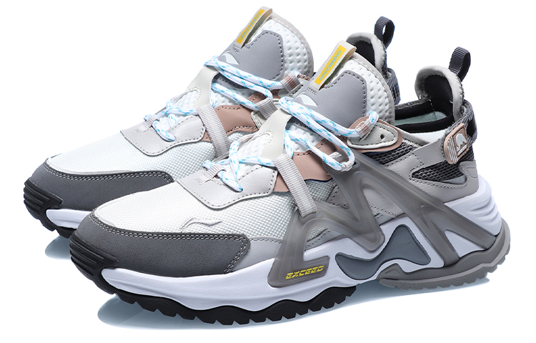 Li Ning Exceed Pole Slip Resistant Abrasion Resistant Slip Resistant Abrasion Resistant Low top Running Shoes Women’s