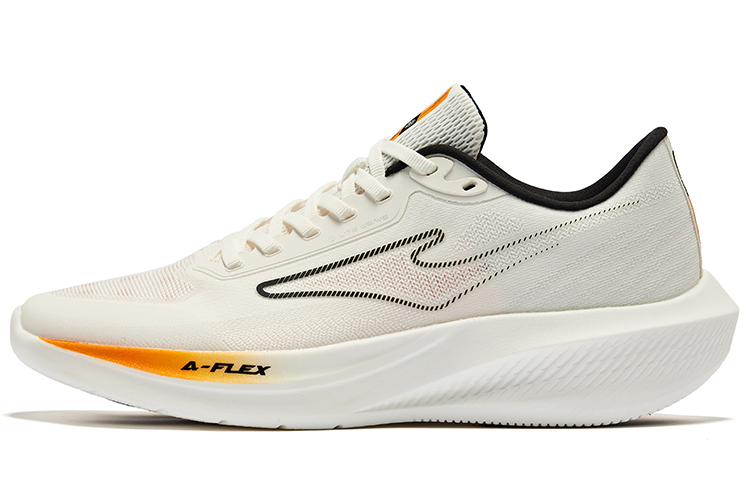 Erke Cushioning Rebound Cushioning Rebound Low top Running Shoes Men’s Microcrystal White Jet Black