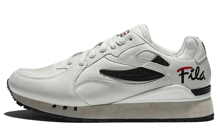 FILA Original Fitness Low top Casual Running Shoes Unisex White Black