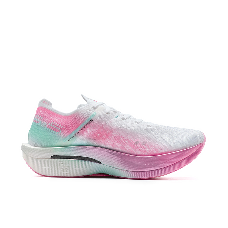 XTEP 160X 6.5 Slip Resistant Abrasion Resistant Low top Carbon Plate Marathon Running Shoes Women’s Paper Kite