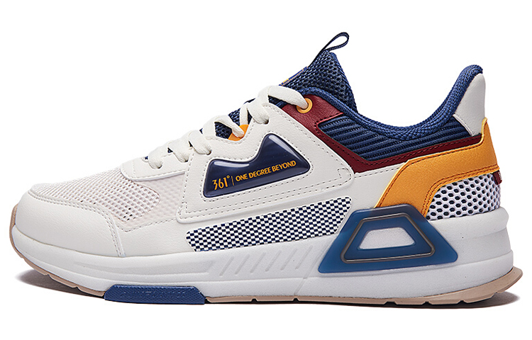 361° QU!KFOAM Comfortable Low top Athletic Shoes Men’s White Blue