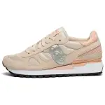 Saucony Shadow Original Vintage Cushioning Slip Resistant Abrasion Resistant Low top Running Shoes Women's Apricot