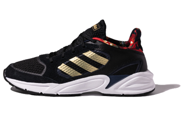 Adidas Neo 90S VALASION Mesh Slip Resistant Lightweight Non slip Lightweight Low top Casual Running Shoes Unisex