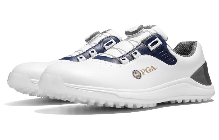 PGA Slip Resistant Abrasion Resistant Low top Golf Shoes Men’s White Black Blue