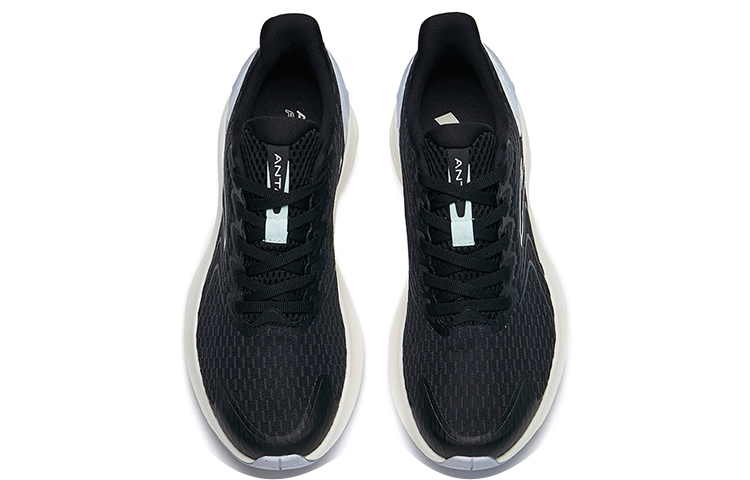 Anta Running Collection Slip Resistant Abrasion Resistant Low top Running Shoes Women’s Black Purple