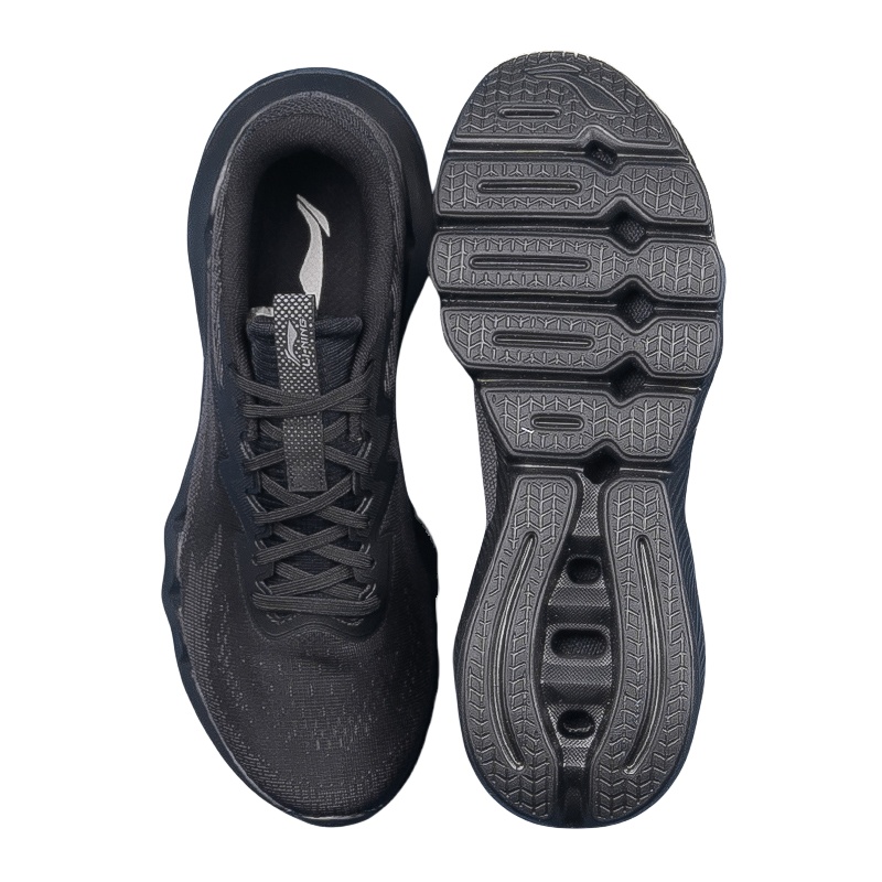 Li Ning Abrasion Resistant Breathable Abrasion Resistant Breathable Low top Casual Running Shoes Men's