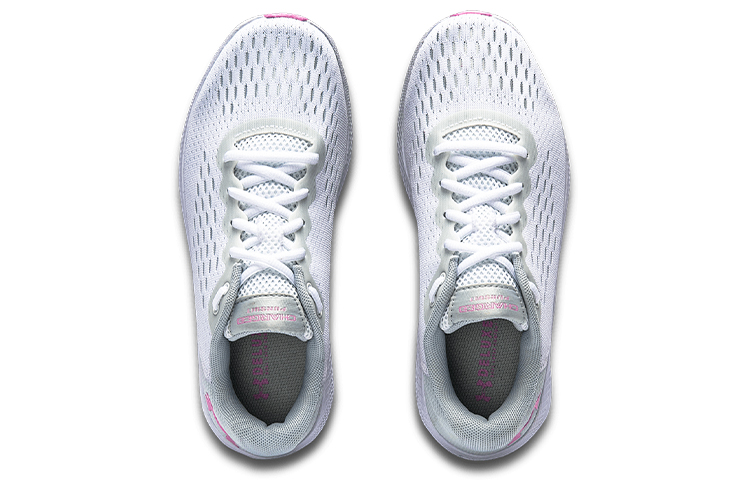 Женские кроссовки Under Armour Pursuit (бело-серые) — фото 4