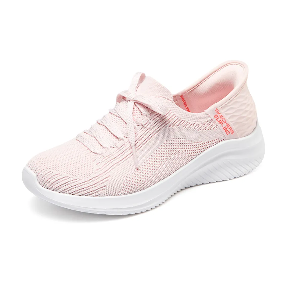 Skechers Ultra Flex 3.0 Comfortable Abrasion Resistant Lightweight Low top Casual Shoes Women’s Pink