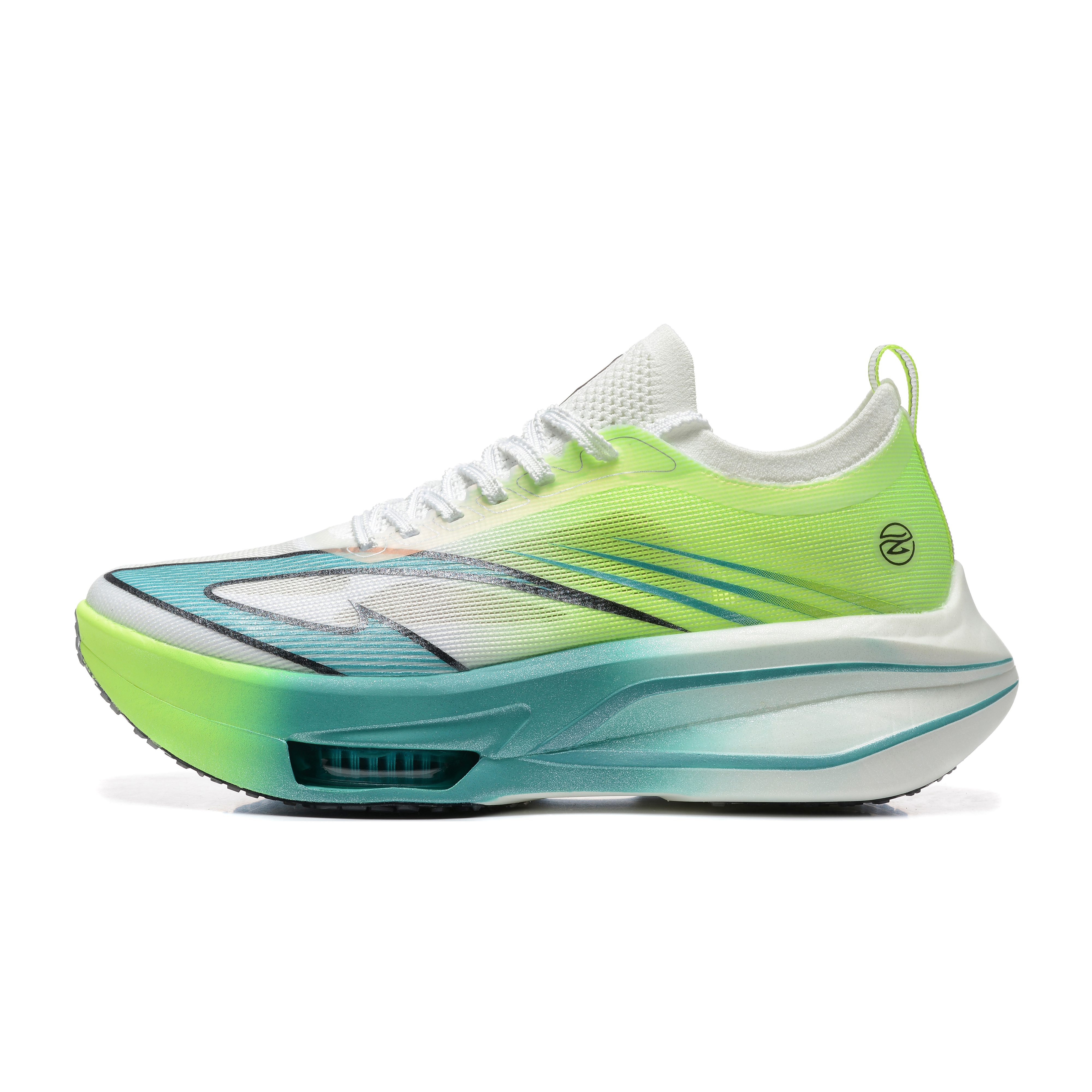 DEERWAY Running Shoes Unisex White Green
