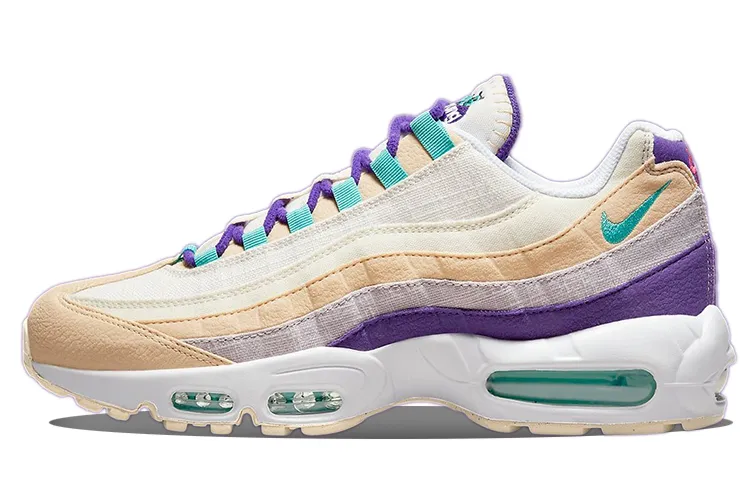 Nike Air Max 95 Air Sprung Sail Purple Teal
