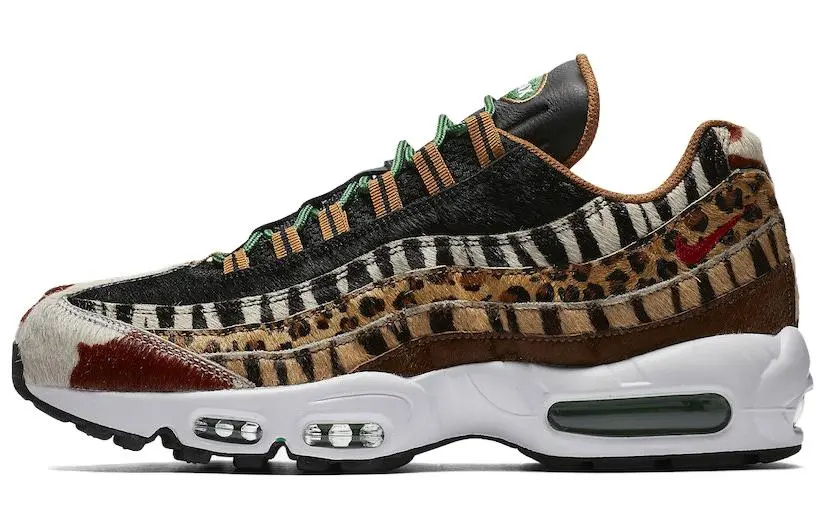 Nike Air Max 95 Atmos Animal Pack 2.0 All Black Box 2018