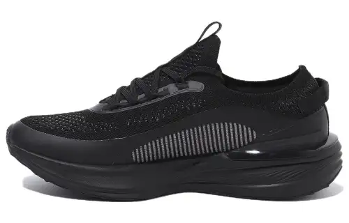 FILA Comfortable Low top Casual Running Shoes Unisex Black