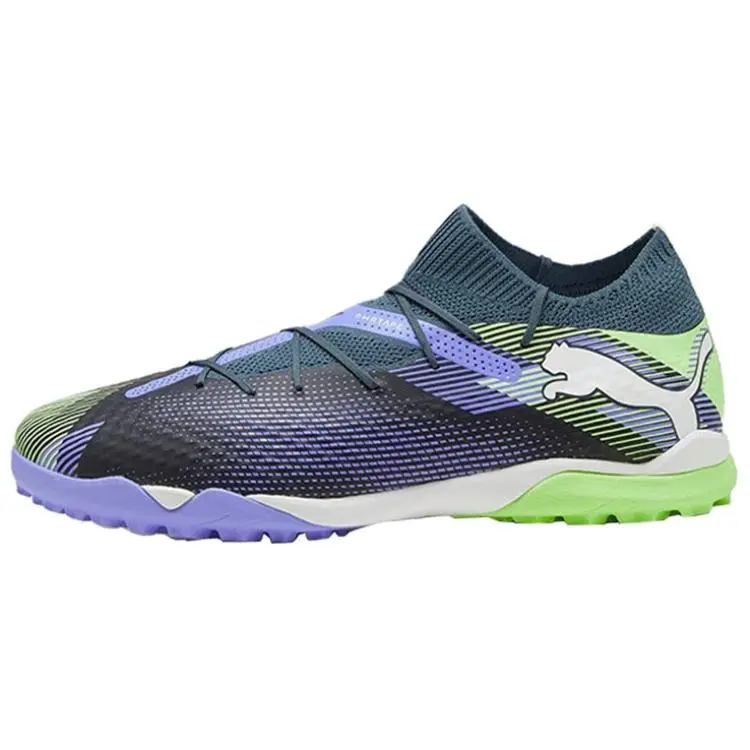 PUMA FUTURE 7 PRO TF Turf Abrasion Resistant Soccer Shoes Men's Teal