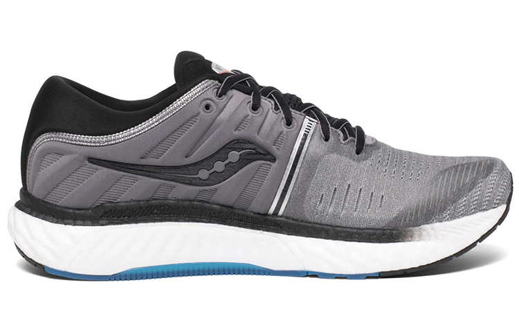 Saucony Hurricane Mesh Cushioning Slip Resistant Support Lightweight Low top Running Shoes Men’s Gray Black