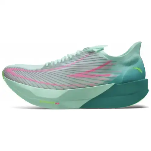Anta C202 G9 Slip Resistant Abrasion Resistant Low top Casual Running Shoes Men's Green Pink