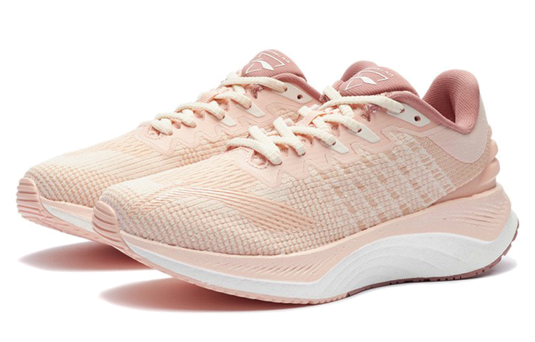 LINING Yue Ying Boom Women’s Running Shoes — Peach