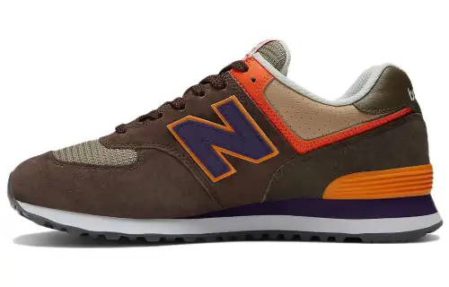 New Balance 574 Covert Green Burgundy