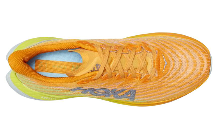 HOKA ONE ONE Mach 5 Radiant Yellow Orange