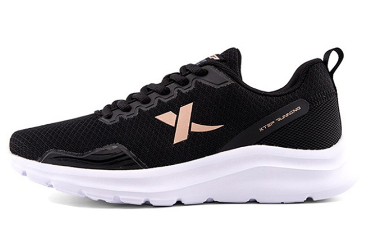 XTEP Textile, Synthetic Leather Cushioning Slip Resistant Abrasion Resistant Breathable Lightweight Low top