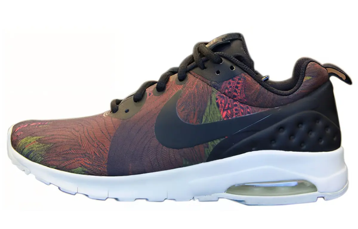 Nike Air Max Motion PU Synthetic Leather Cushioning Abrasion Resistant Cushioning, Wear Resistant Low top Casual