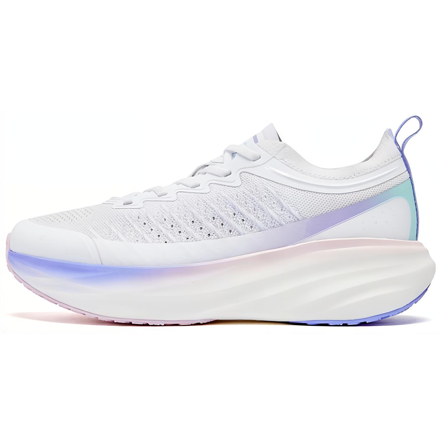 QIAODAN Q LITESPEED Cushioning Low top Running Shoes Women’s White Pink Purple