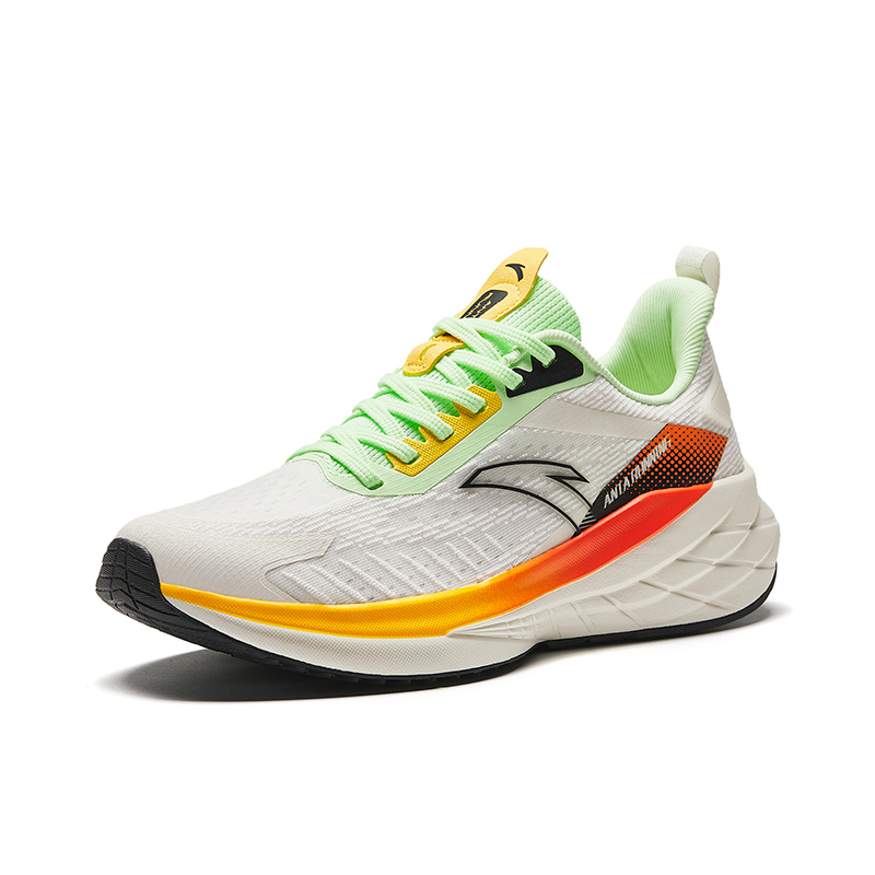 Anta Cushioning Slip Resistant Abrasion Resistant Breathable Lightweight Rebound Low top Running Shoes Men’s