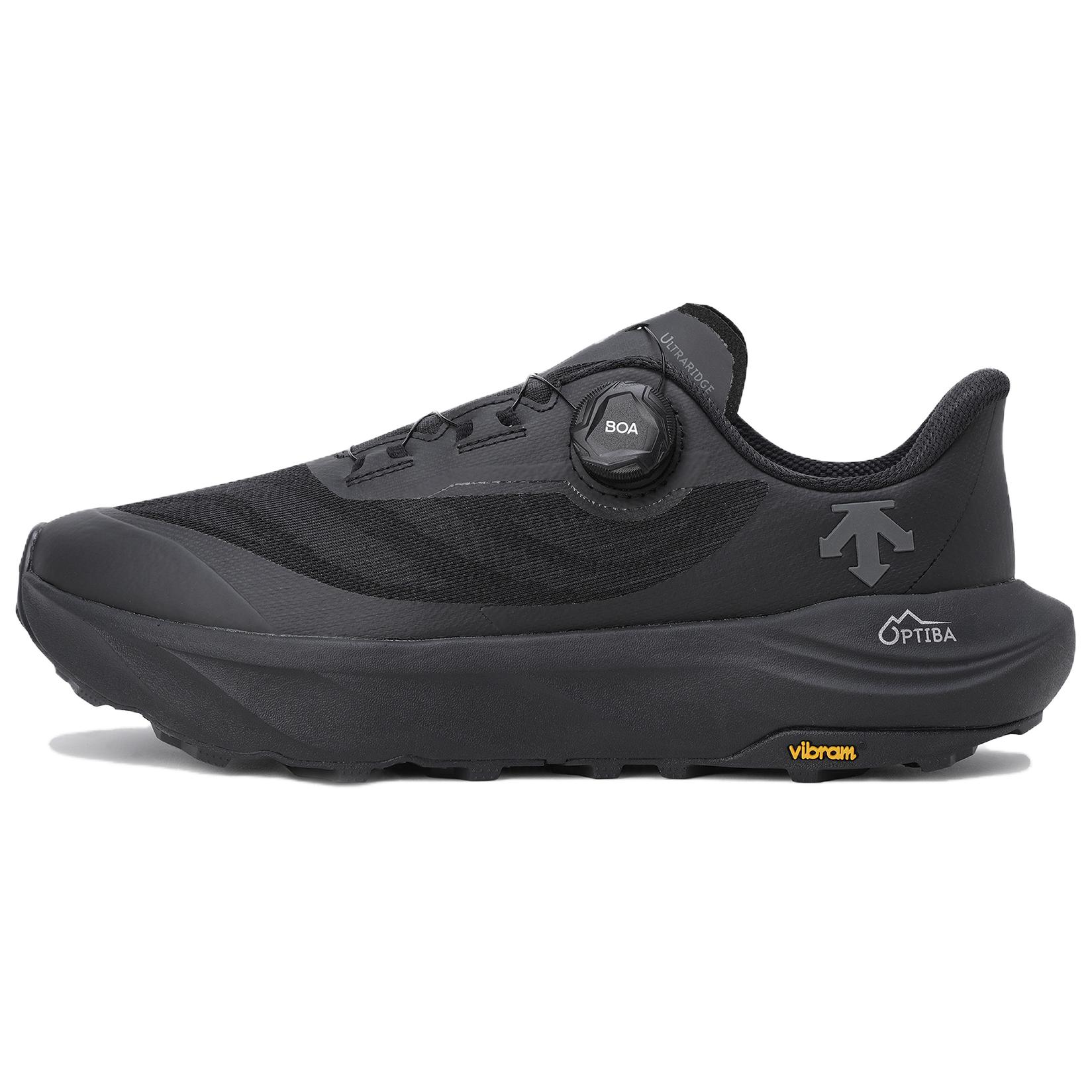 DESCENTE Ultra Ridge Casual City Commuting Running Shoes Unisex Black