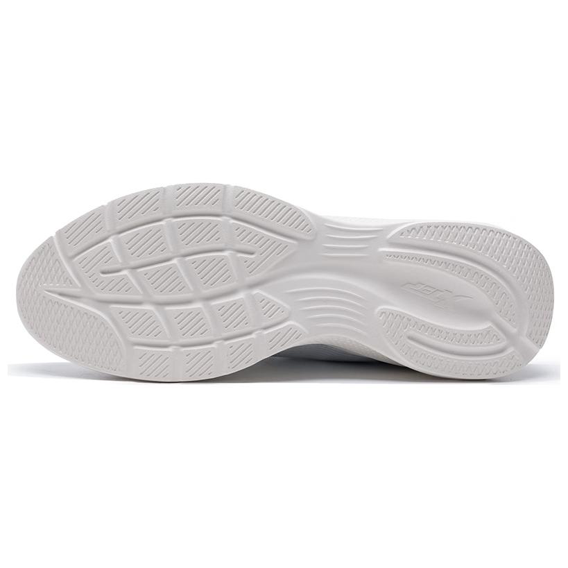 XTEP Comfortable Cushioning Slip Resistant Low top Casual Running Shoes Men’s White Blue