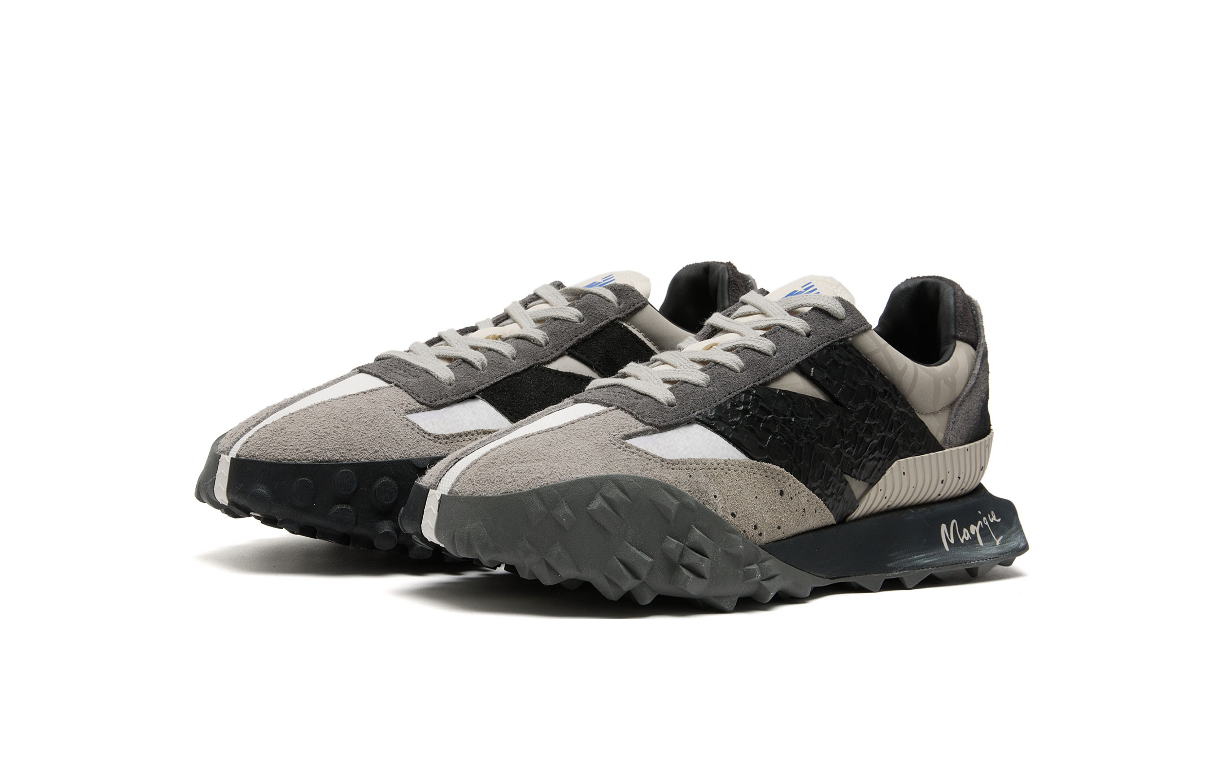 New Balance XC 72 Textile, Split Suede Low top Running Shoes Unisex Black Gray