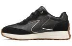 Skechers Synthetic Leather Low top Running Shoes Women's Black Gold