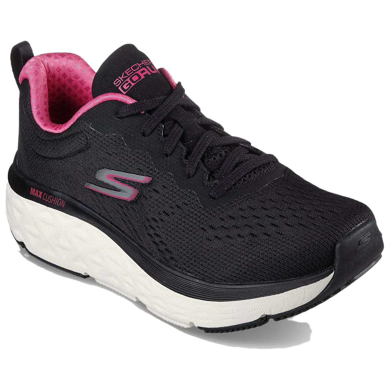 Skechers Max Cushioning Delta Sunset ‘Black Pink’ Women’s