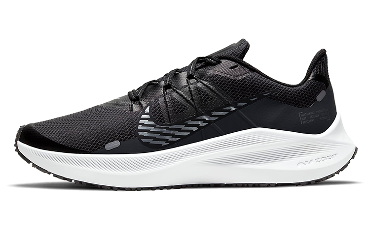 Женские кроссовки Nike Nike Zoom Winflo 7 Shield (черно-белые)