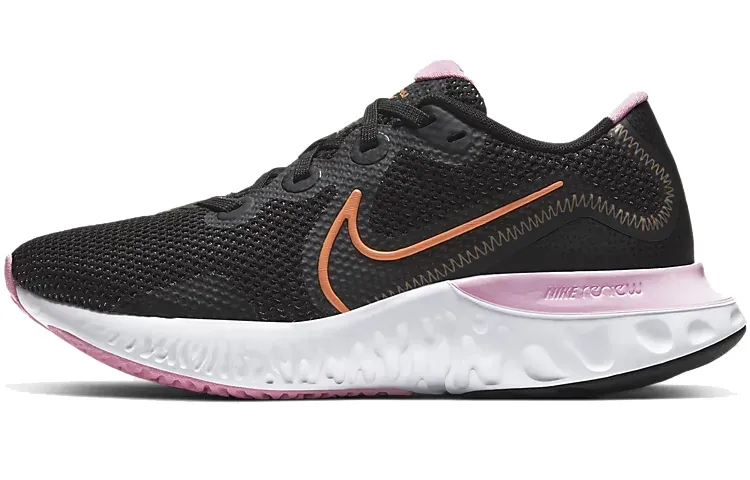 Nike Renew Run Black White Pink Women's