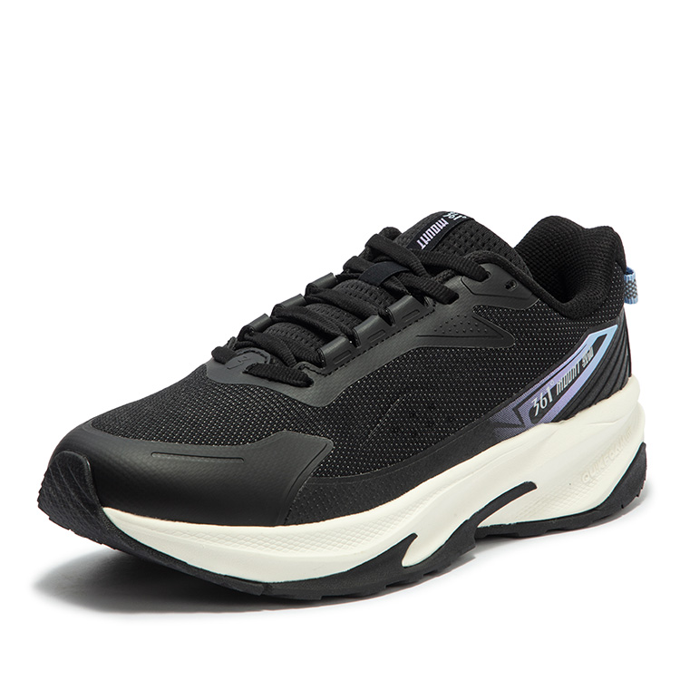 361° Cushioning Slip Resistant Abrasion Resistant Low top Running Shoes Women’s Black Blue