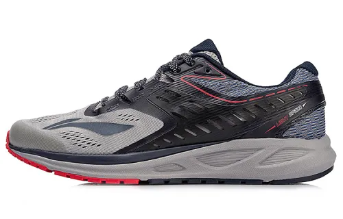 Li Ning Light Speed Lightweight Low top Running Shoes Unisex Blue Gray
