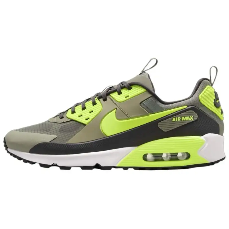 Nike Air Max 90 Low top Casual Running Shoes Men's Green