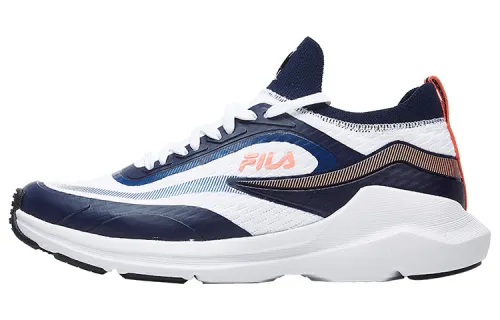 FILA Radial Running Shoes Women's Low Top Group White/Gold Classic Blue
