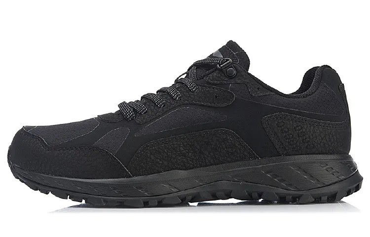 Li Ning Synthetic Leather, Textile Cushioning Slip Resistant Abrasion Resistant Breathable Lightweight Low top