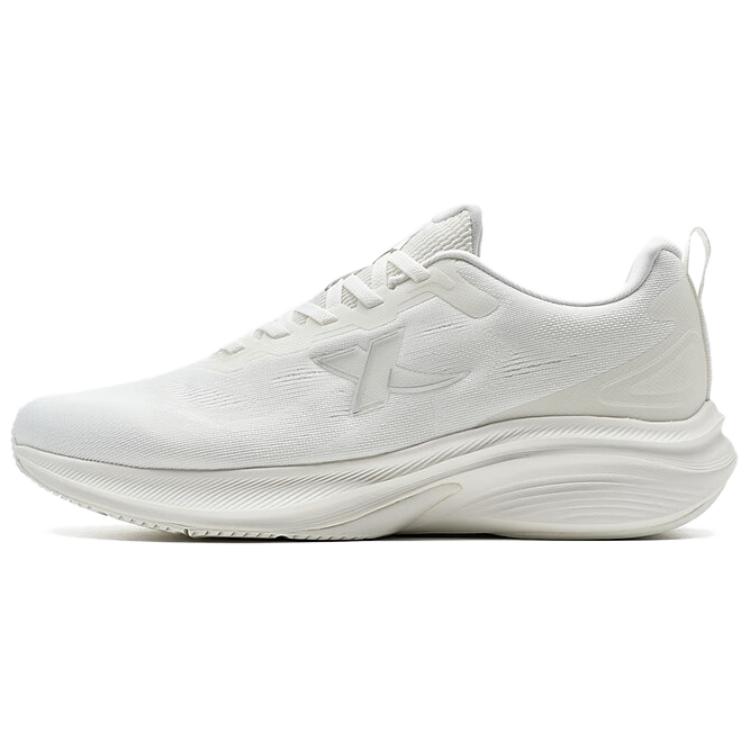 XTEP Cushioning Abrasion Resistant Coverage Low top Sprint Running Shoes Women’s Sail White