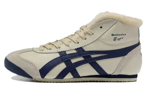 Onitsuka Tiger MEXICO 66 Casual Shoes Unisex Mid Top Blue/Beige
