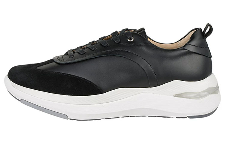 Asics Pedara Leather Comfortable Low top Casual Shoes Women's Black