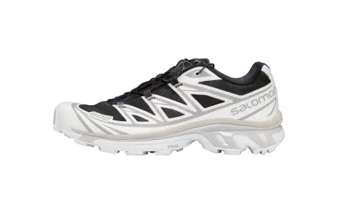 SALOMON XT 6 Low top Running Shoes Unisex Black White
