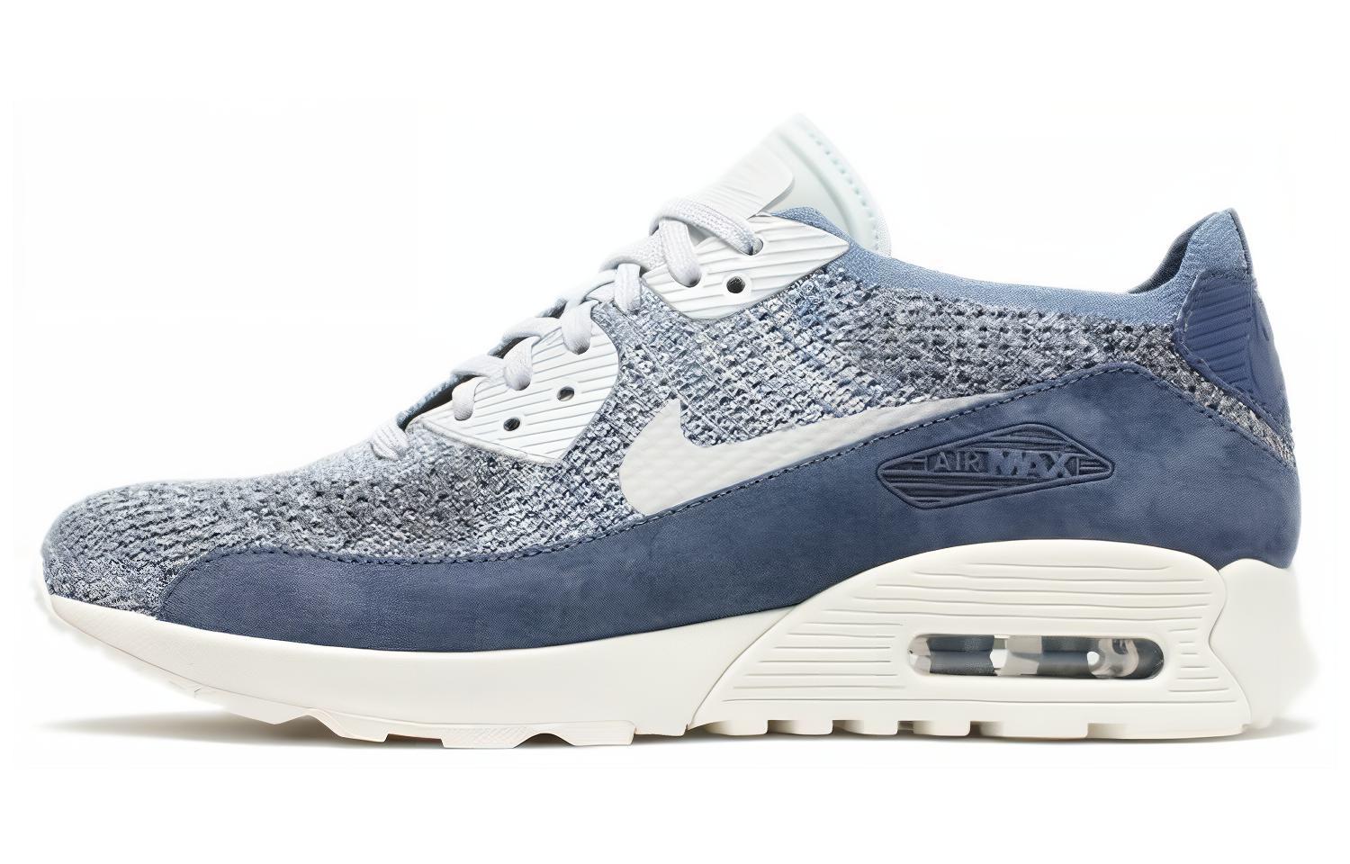 Nike Air Max 90 Ultra 20 Flyknit ‘Grey White’ Women’s