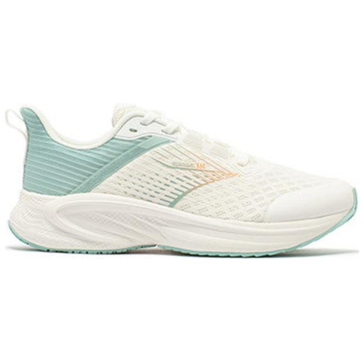 361° Comfortable Cushioning, Wear Resistant Low top Running Shoes Women’s White Green